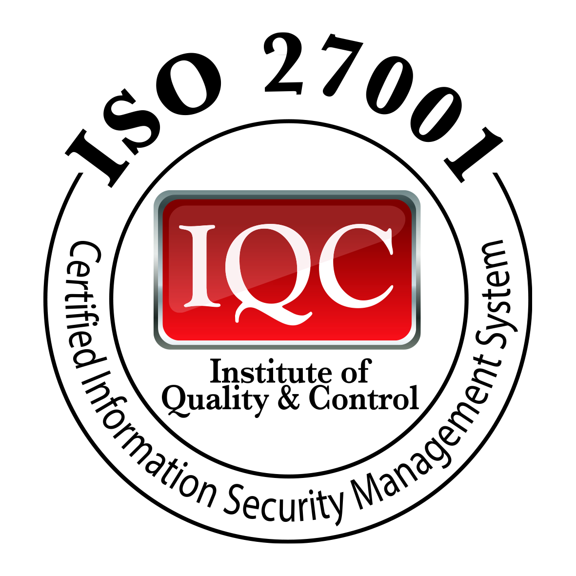 Certified by IQC - Institute of Quality & Control